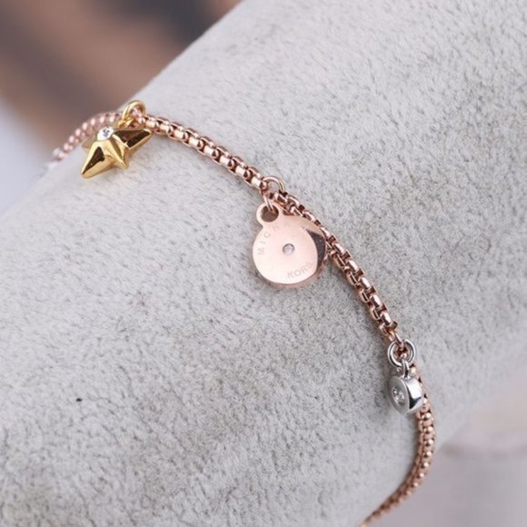 Michael Kors Zircon Multi-drop Adjustable Bracelet - Picture 2 of 9